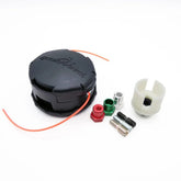 ECHO trimmer head front view showing mounting and OEM fit for reliable replacement