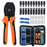 ECO-WORTHY crimper front view showing durable jaws and ergonomic handle benefit secure crimps