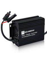 ECO-WORTHY front panel view showing compact boost controller and mounting ease