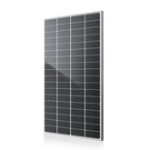ECOBOSS front view of 200W panel showing full module and label, highlights compact power