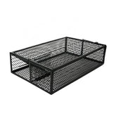 EcoDigiLife snake trap front view showing sturdy frame and one-way entry, for safe captures