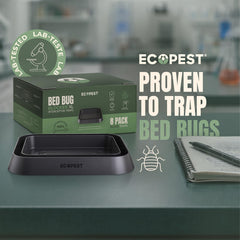 ECOPEST close-up of trap interior texture showing smooth walls to prevent escape