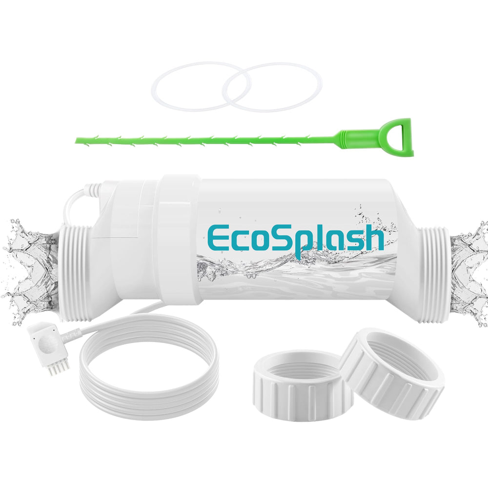 EcoSplash front view cell showing connectors and housing, easy replacement benefit