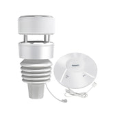 ECOWITT Wittboy front view showing full sensor head and durable housing benefit: weatherproof monitoring