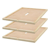 ECRIZA front view of three inner covers showing fit and finish benefits