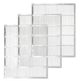 ECRIZA front view of three metal queen excluders showing fit and finish, durable protection