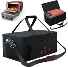 EDIBIN front view of bag protecting Ninja OO101, secure transport benefit
