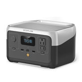EF ECOFLOW RIVER 2 front view showing compact design and portability benefits