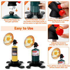 EffiMate close-up of ignition knob delivering fast, tool-free startup