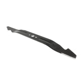 EGO Power+ front view of 21-inch blade showing balanced design and sharpness benefit