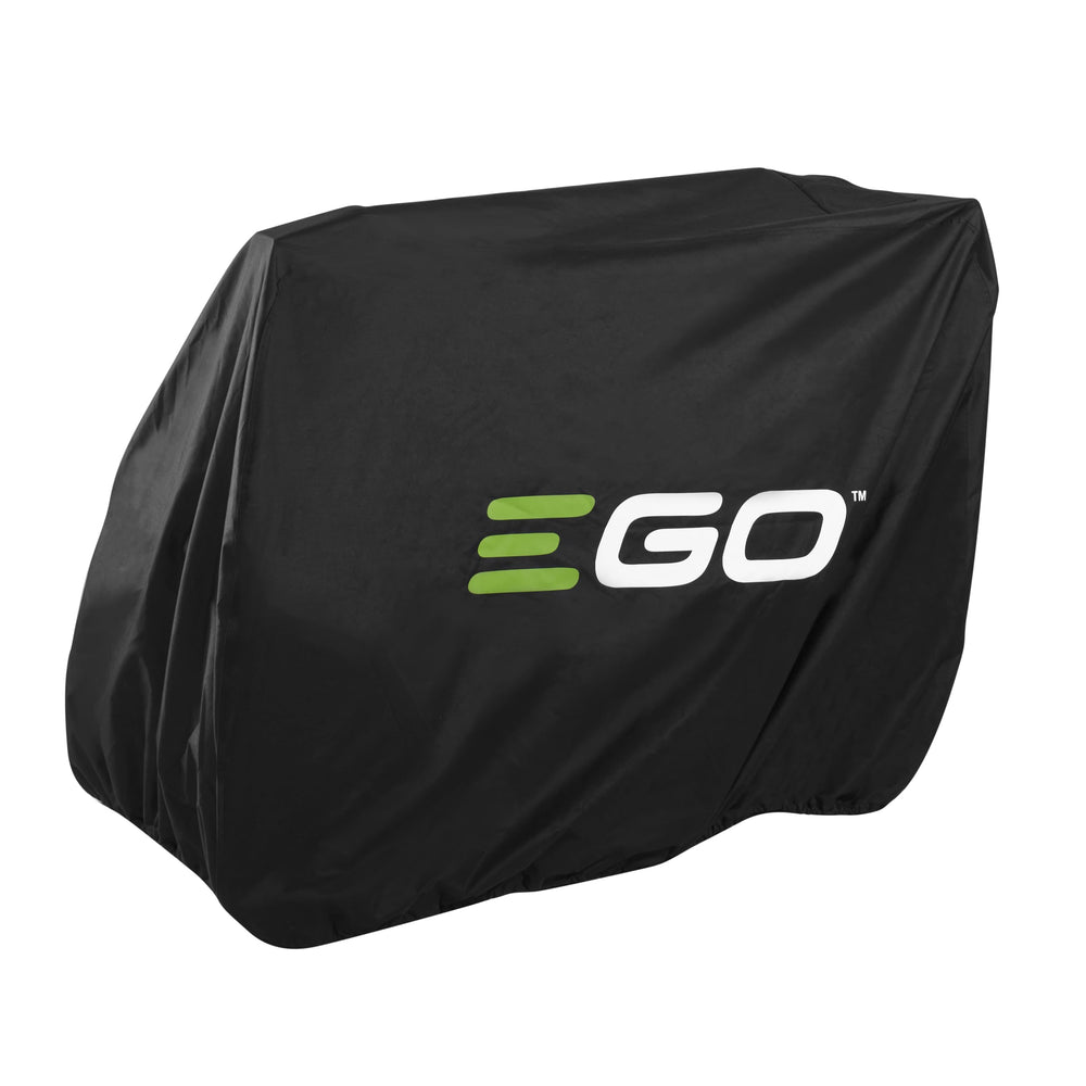 EGO Power+ cover front view showing secure fit and clean protection