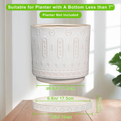 Eightpot detail of geometric pattern enhancing decor and visual appeal
