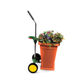 EJWOX dolly front view showing frame and benefits for heavy pots