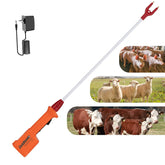 ELEKMUNDO front view of cattle prod showing compact, robust profile and quick handling