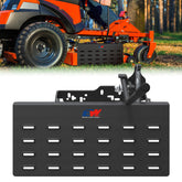 ELITEWILL front view of chute blocker showing product and benefits