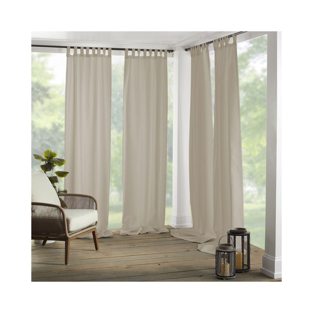 Elrene Matine front panel in taupe showing full drape and clean silhouette