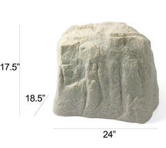 Emsco Group 2181 close-up of textured surface showing lifelike stone detail and durability