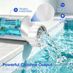 Enduropool included accessories laid out for installation ease and immediate use