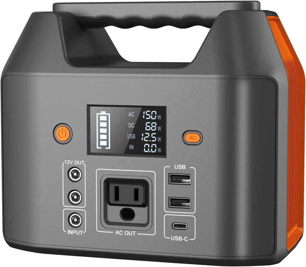 EnginStar front panel showing outlets and status lights for easy power access