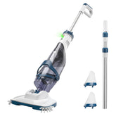 Enhulk front view showing cordless vacuum and 13.4" cleaning head for fast pickup