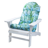 Enipate front view of tropical print cushion showing fit and comfort