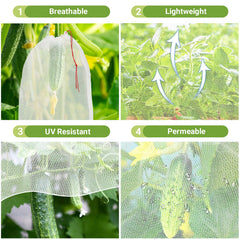ENPOINT bag fitted on apple tree demonstrating pest protection benefit