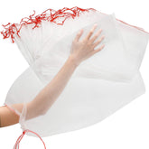 ENPOINT front view of stacked mesh bags showing pack quantity and garden use benefit