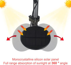 enrybia adjustable solar panel angled to sun for optimal charging efficiency