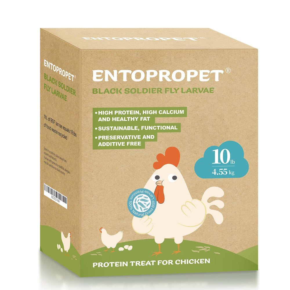 Entopropet front packaging 10 lb bag showing brand and bulk size benefit