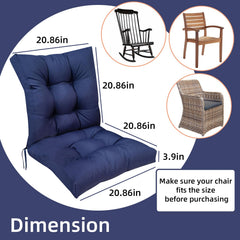 Eoieov seat and back layout on wicker chair providing full coverage