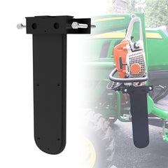 EONECROSS front view of mounted chainsaw holder showing secure fit