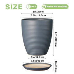 EPFamily drainage hole with mesh insert displayed for cleaner watering and soil retention