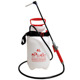 ePizdiz front view of red watering can showing compact design and easy pour benefit