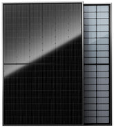 EPOCH 430W panel front view showing sleek glass and frame for high output