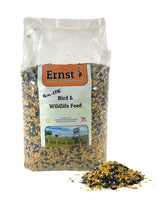 Ernst Grain & Livestock front bag showing product and benefits