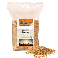 Ernst Grain & Livestock front bag view showing resealable 10 lb convenience and storage