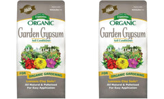 Espoma front packaging showing two 6 lb. bags and clear labeling benefit
