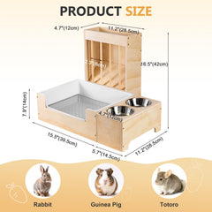 Essenhome top opening of hay feeder for quick refills and reduced mess
