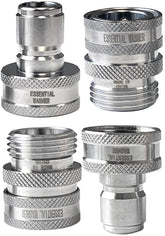 ESSENTIAL WASHER front packaging showing robust stainless steel fittings and benefits