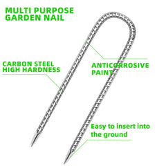 ESSFF U-shaped hook detail showing galvanized finish and secure attachment