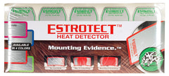 Estrotect front packaging showing pack of heat detector patches for easier estrus detection