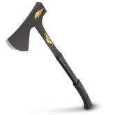 Estwing Camper's Axe front profile showing balance and ready use