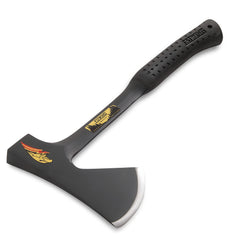 Estwing close-up of Shock Reduction Grip handle for reduced vibration