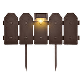 Evelyne front view showing full 15-panel border and clean finish