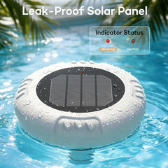 EverCrystal sealed one-piece solar panel close-up highlighting leak protection