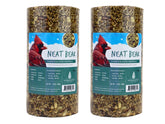 Evergreen Farm and Garden front packaging showing two small Neat Beak cylinders and benefits