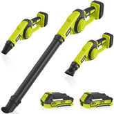EWORK front angle blower showing compact design and portability benefits
