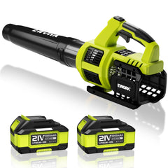 EWORK front view of blower showing compact design and powerful output