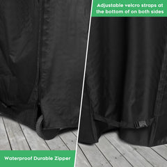 EZ-DONGTENG sealed seam detail prevents water penetration and keeps grill dry