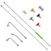 EZALOR front view of full wand kit showing components and benefits